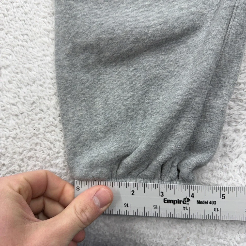 Nike Mens Fleece Jogger Sweatpants Heather Gray Small Drawstring BV2671-063‎